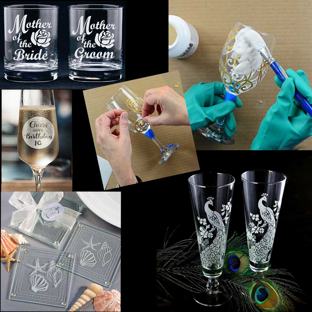 Glass Etching Cream, Amazing results