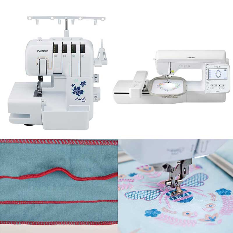 Brother Overlockers and Embroidery Machine Brother Overlockers and Embroidery Machine