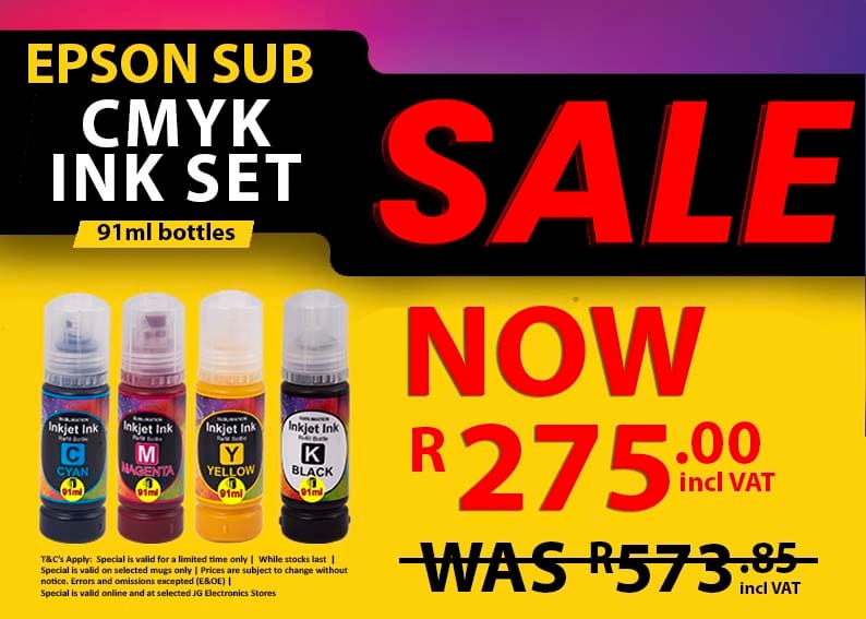 Special Sub 91ml CMYK Set